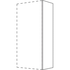 Nobilia Abschluss- - Zwischenwange für Wandschränke- Höhe 1296 mm WW10-130 10837