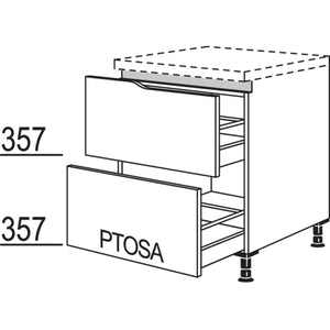 nobilia Abschluss-Auszugschrank Curve LU2AAC60 52561