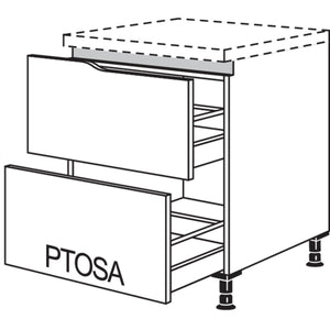 nobilia Abschluss-Auszugschrank Curve LU2AAC60 52561