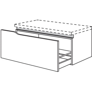 nobilia Abschluss-Auszugschrank Curve NBUAAC90-43 67465