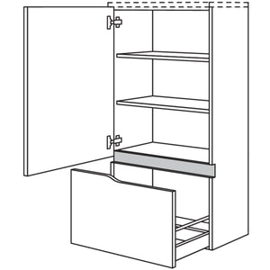 nobilia Abschluss-Midischrank Curve NBMAAC60-130 67732