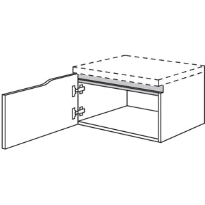 nobilia Abschluss-Unterschrank Curve NBUAC45-43 67417