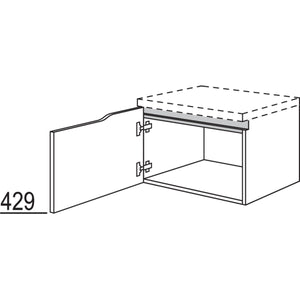 nobilia Abschluss-Unterschrank Curve NBUAC60-43 67418