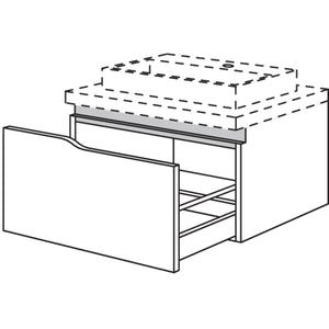 nobilia Abschluss-Waschtischschrank Curve NBWAAC60-36 67329