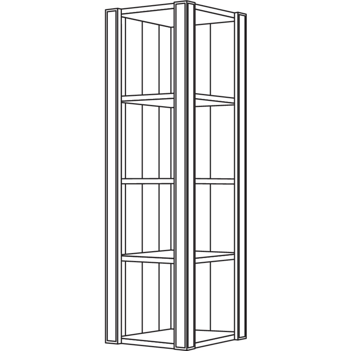 Nobilia Abschlussregal Landhaus ARA-PIH-1 34781