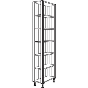 Nobilia Abschlussregal Landhaus HRA-PIH-3 42768