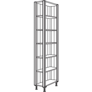 Nobilia Abschlussregal Landhaus HRA-PIH-3 42768