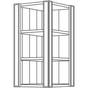 Nobilia Abschlussregal Landhaus WRA-PIH-1 30771