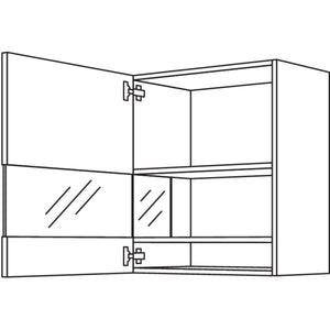 Nobilia Abschlussvitrine Boulevard WVBA60-2 30946