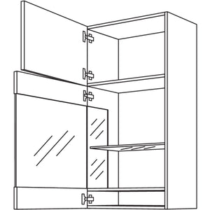 Nobilia Abschlussvitrine WVAG45-130 51961