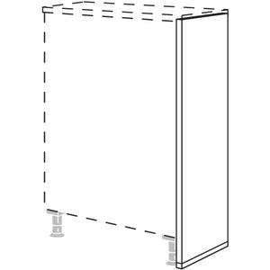 Nobilia Abschlusswange SW10 10810