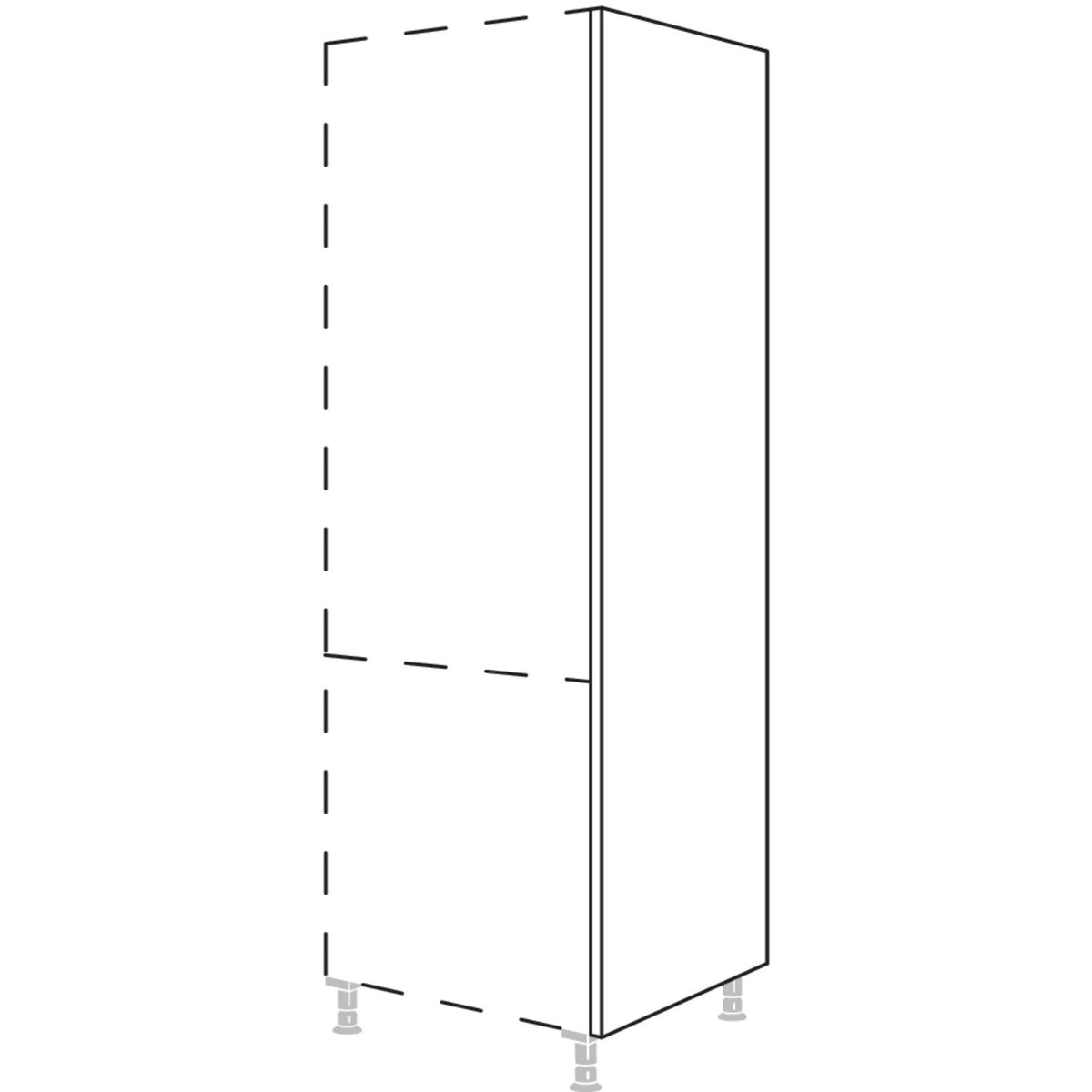 Nobilia Abschlusswange in Korpushoehe HWK10-2 10661