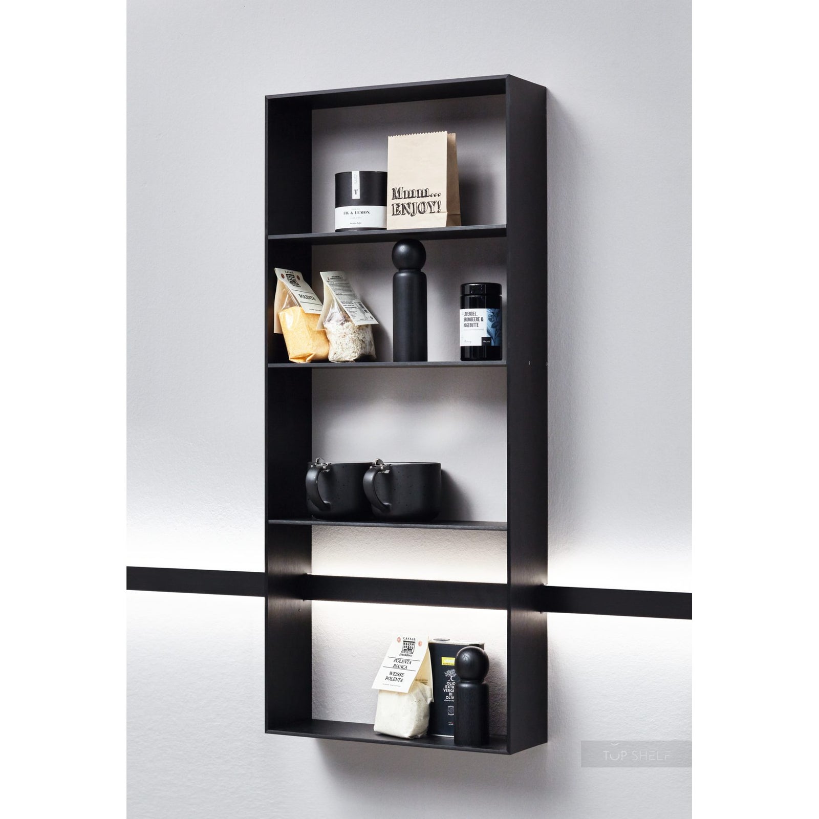 nobilia estantería de aluminio Sign Emotion SERN45-108 45 cm