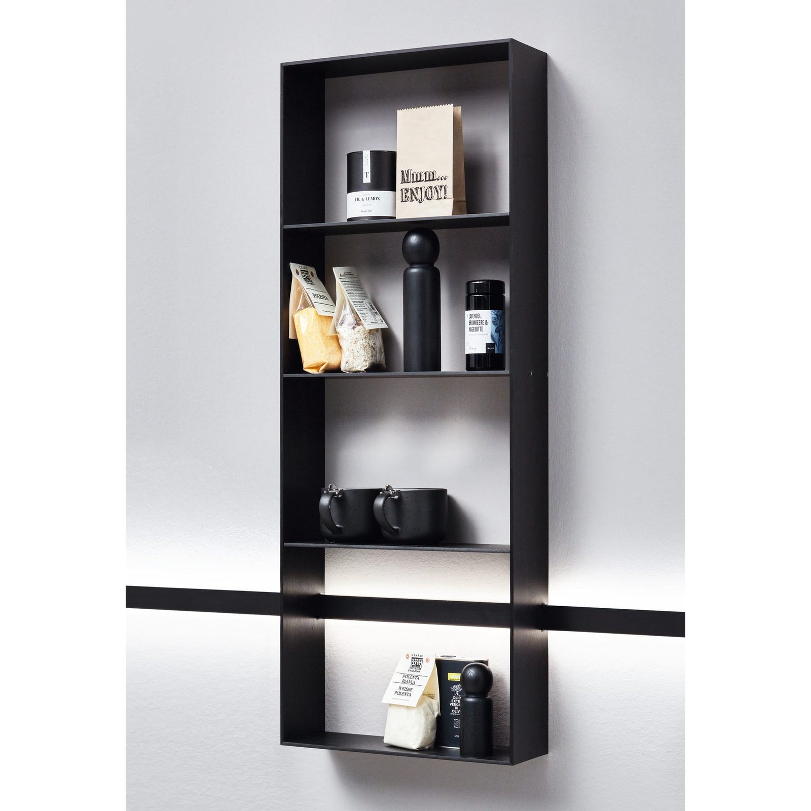 nobilia estantería de aluminio Sign Emotion SERN60-122 60 cm