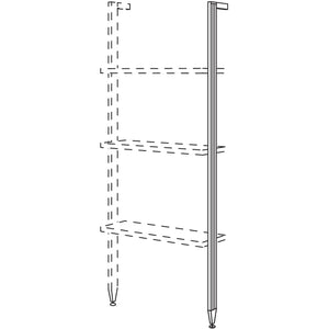 Nobilia Aluminiumstollen in Highboardhoehe XL HRS30-X 21932