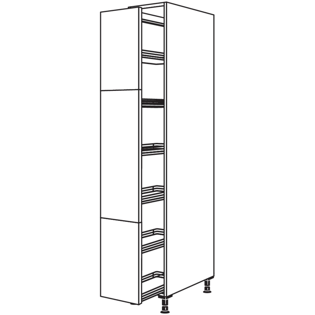 Nobilia Apothekerschrank HA30-2 35070