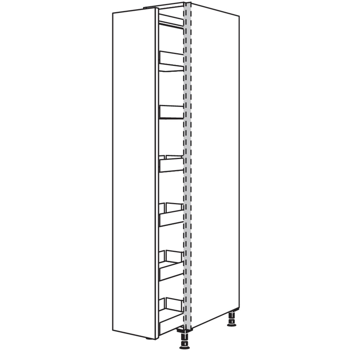 nobilia Apothekerschrank NHSAF30-2 33174