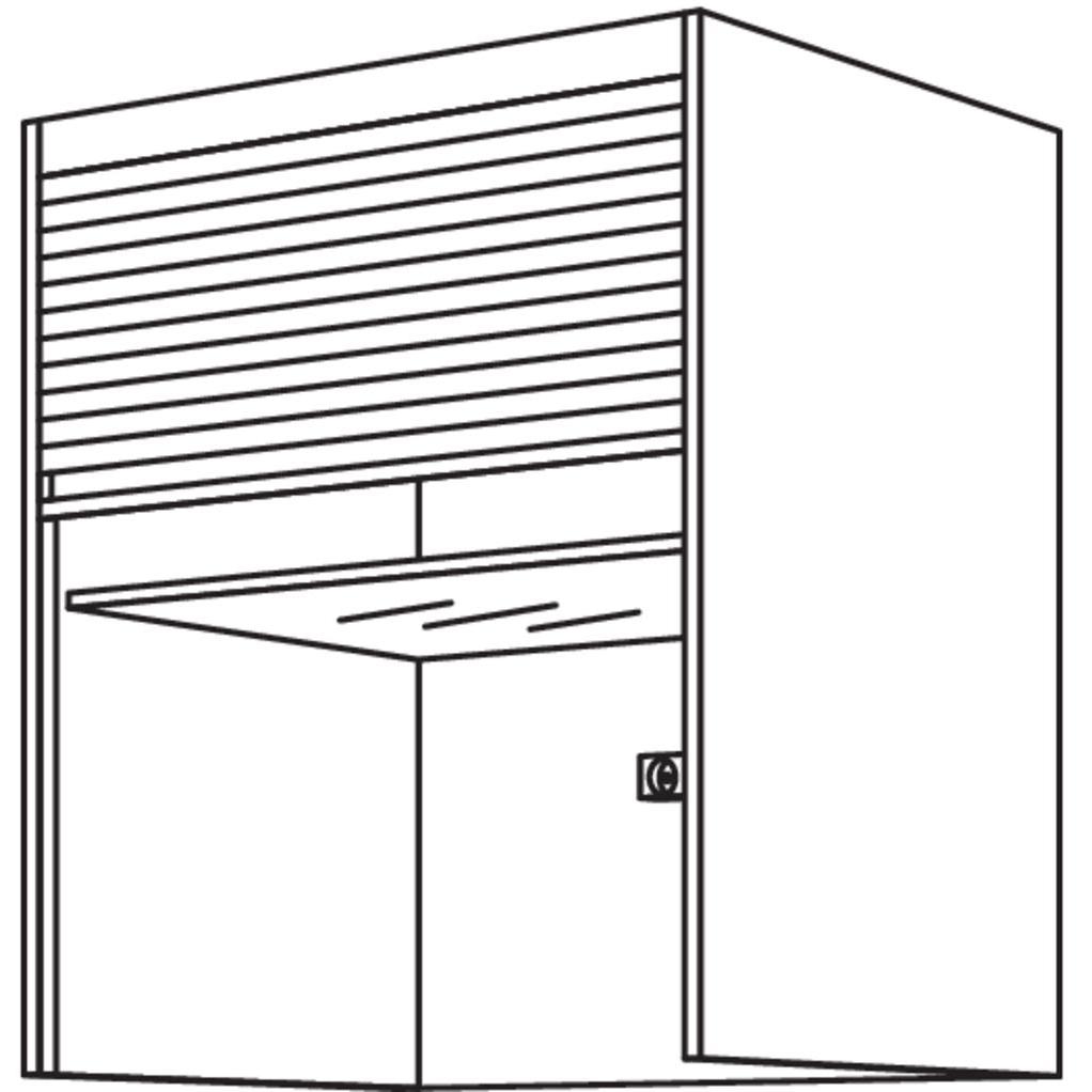 Nobilia Aufsatzschrank Jalousie AJTT60-75 53307
