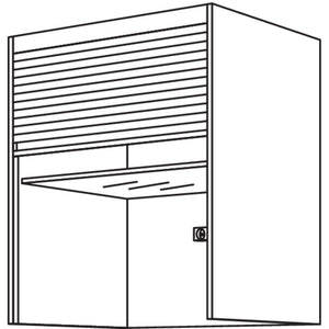 Nobilia Aufsatzschrank Jalousie AJ60-75 3206