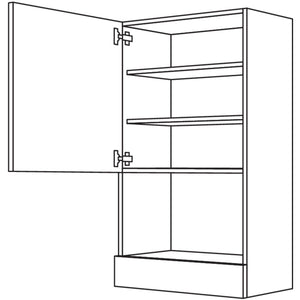 Nobilia Aufsatzschrank fuer Mikrowellengeraete AM50-1 30170