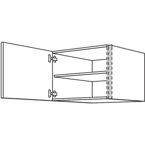 Nobilia Aufsatzschrank zur Montage auf Hochschraenken NAHS50-50 64245