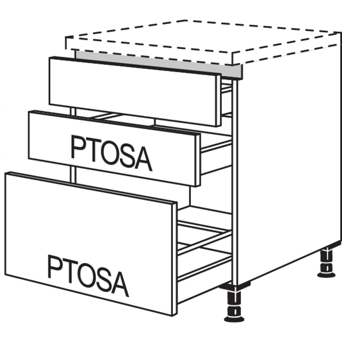 nobilia Auszugschrank LU2SA60 52504