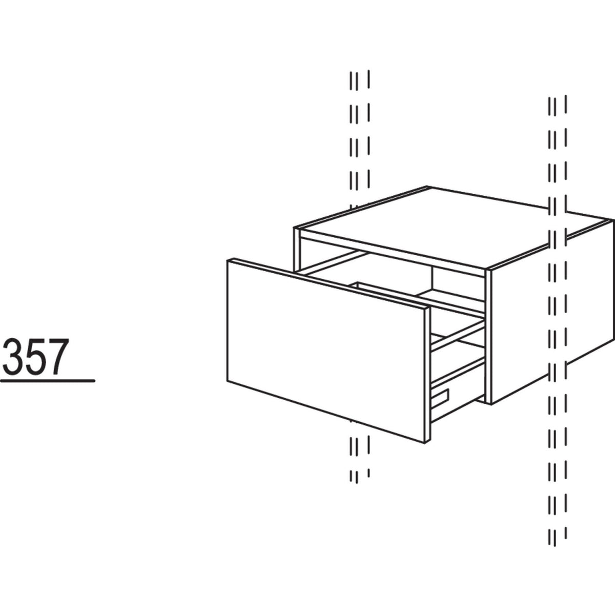 Nobilia Auszugschrank UARS40-36 36974