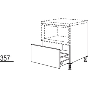 Nobilia Auszugschrank fuer Regaleinsatz Case UAC60 21061