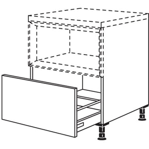 Nobilia Auszugschrank fuer Regaleinsatz Case UAC45 21059