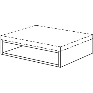 Nobilia Badezimmer-Aufsatzregal BURMA45-14 2192