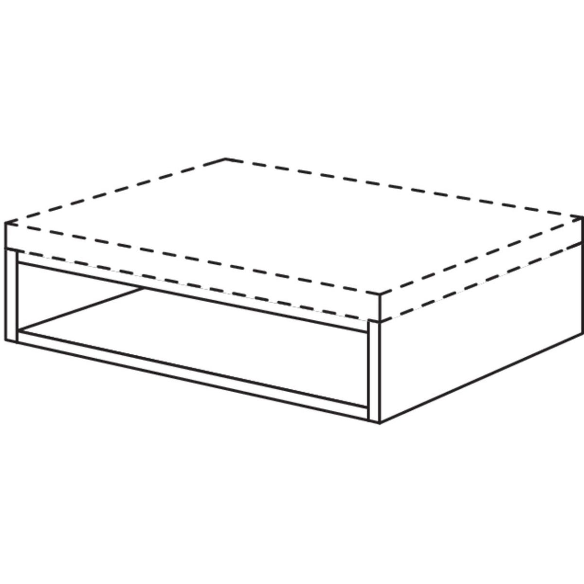 Nobilia Badezimmer-Aufsatzregal BURMA45-14 2192