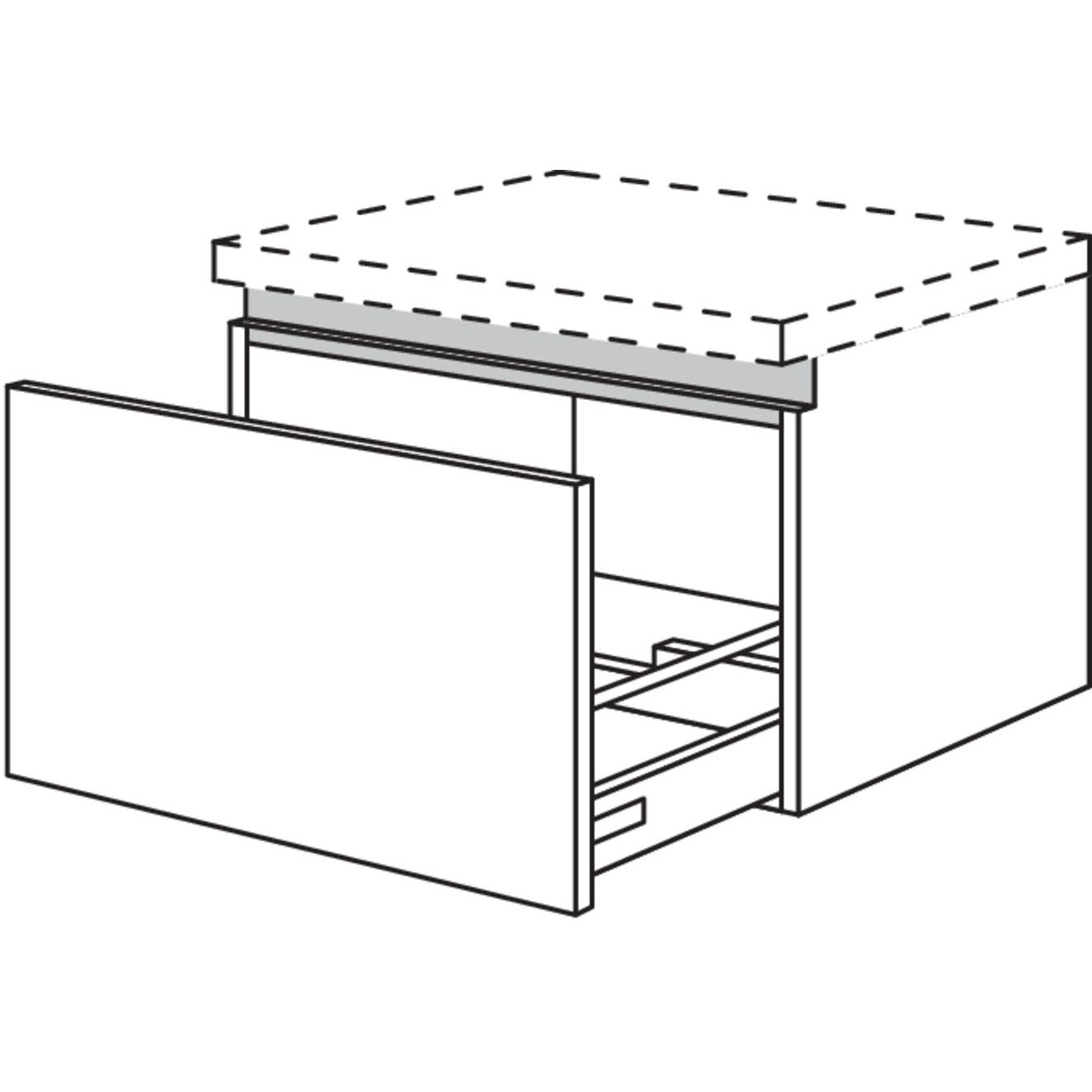 nobilia pull-out cabinet NBUA50-43 50 cm