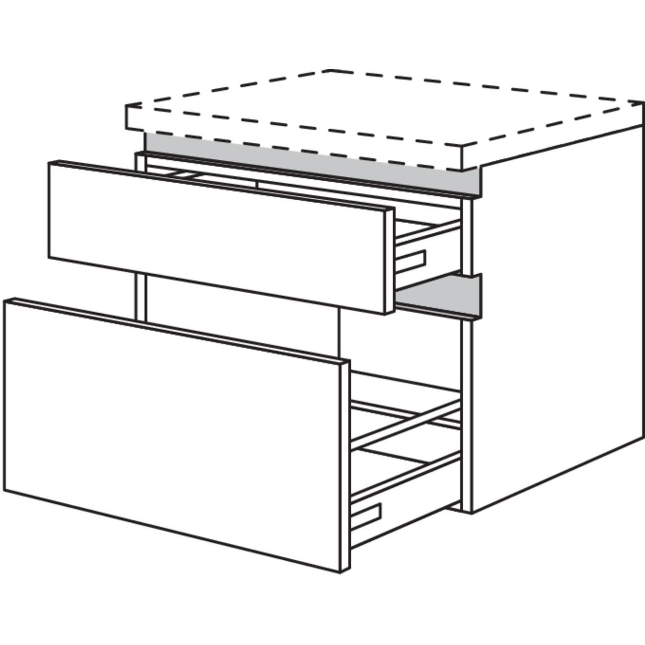 nobilia pull-out cabinet NBUSA40-55 40 cm