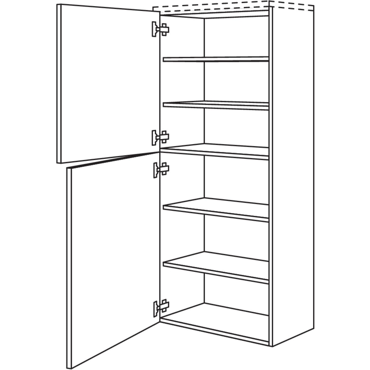 Nobilia Badezimmer-Midischrank BM30-158 2963