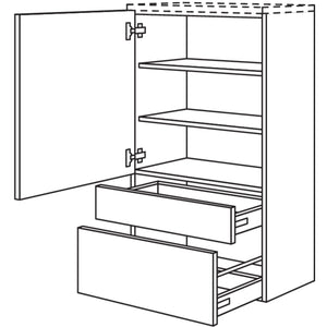 Nobilia Badezimmer-Midischrank BMSA60-115 2946