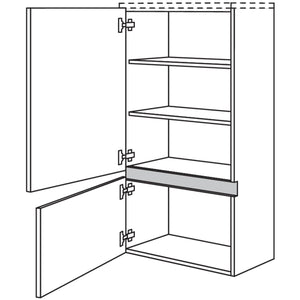 Nobilia Badezimmer-Midischrank NBM2T45-130 67728