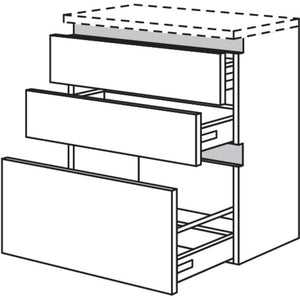 Nobilia Badezimmer-Sideboard NBS2SA60-72 67706