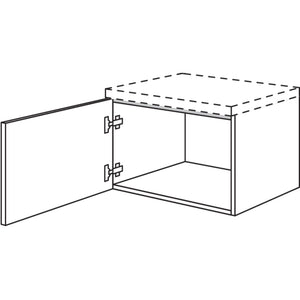 Nobilia Badezimmer-Unterschrank BU50-43 2435