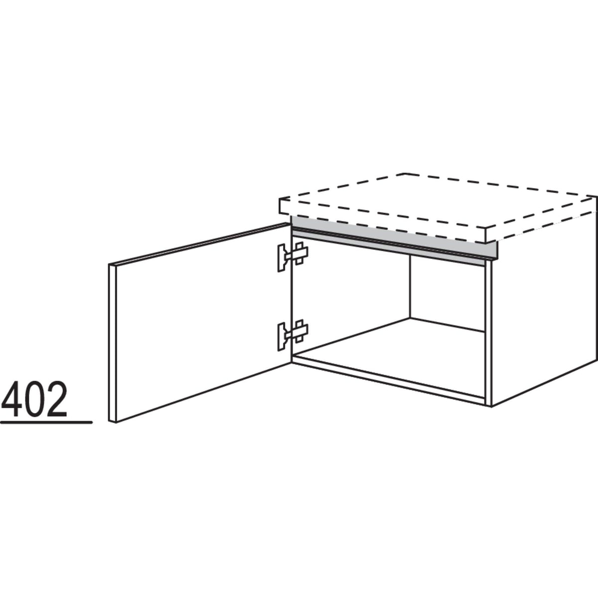 Nobilia Badezimmer-Unterschrank NBU40-43 67424