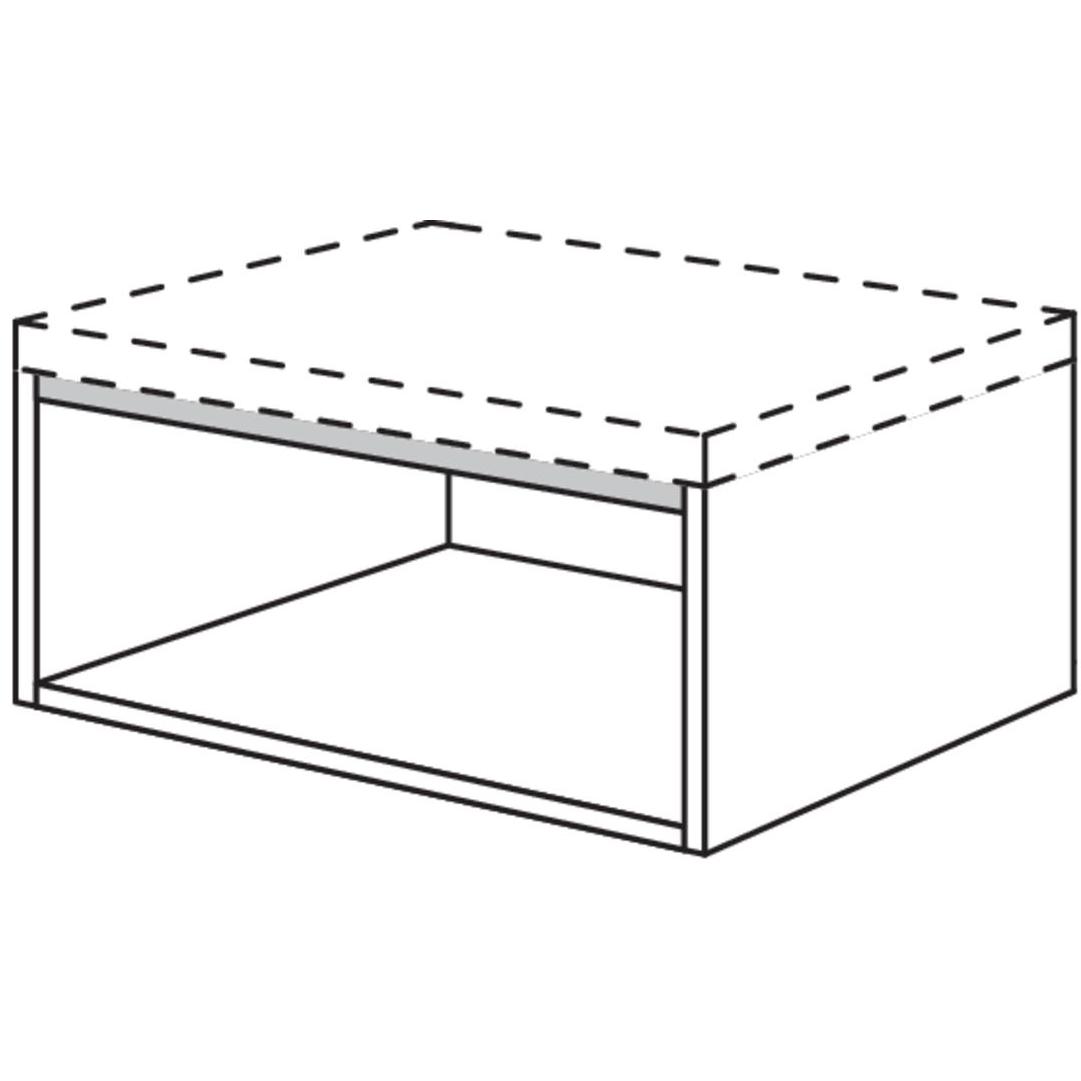 Nobilia Badezimmer-Unterschrankregal BUR45-29 2333