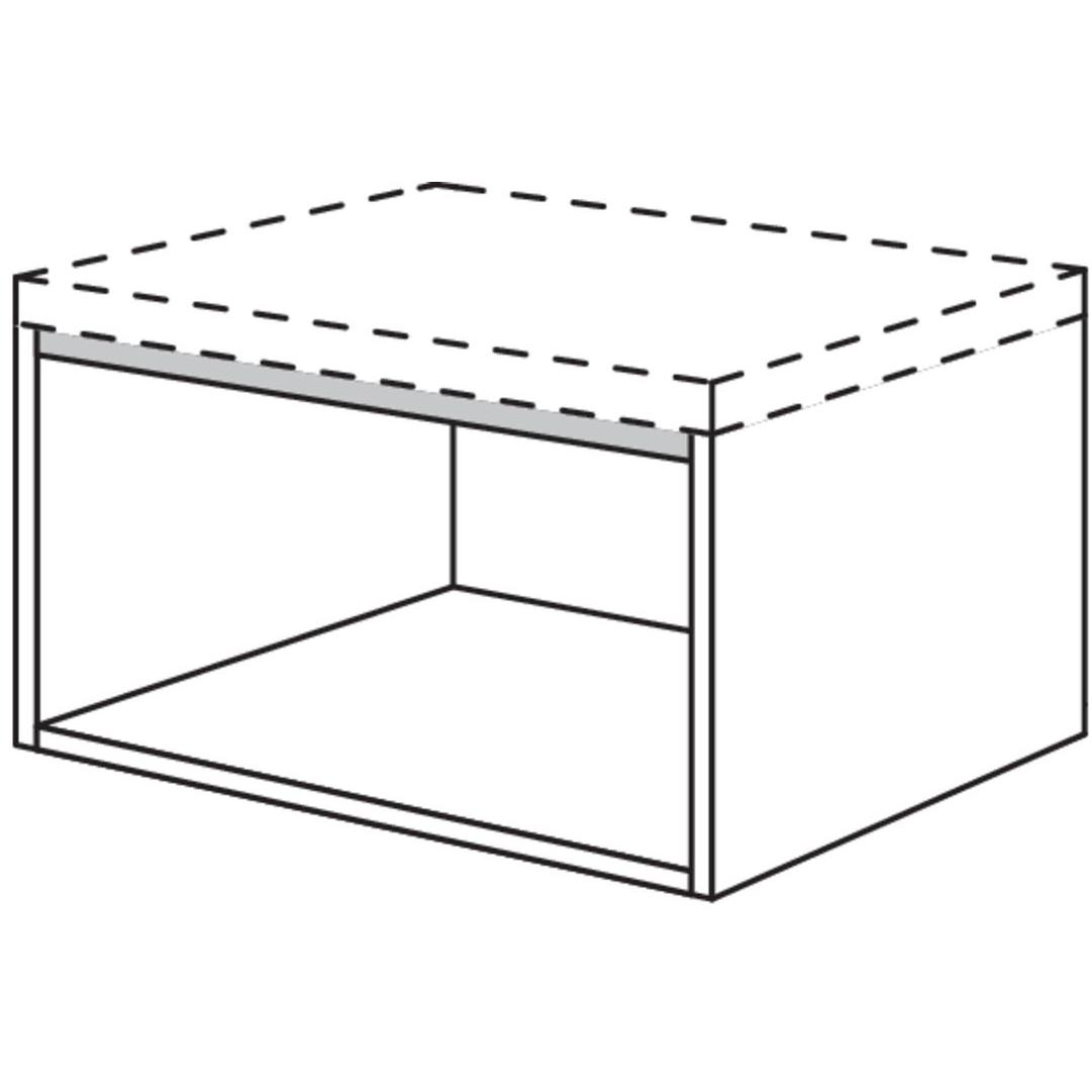 nobilia base cabinet shelf BUR30-36 30 cm