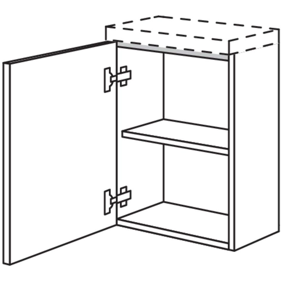 nobilia meuble-lavabo BWG40-58 40 cm