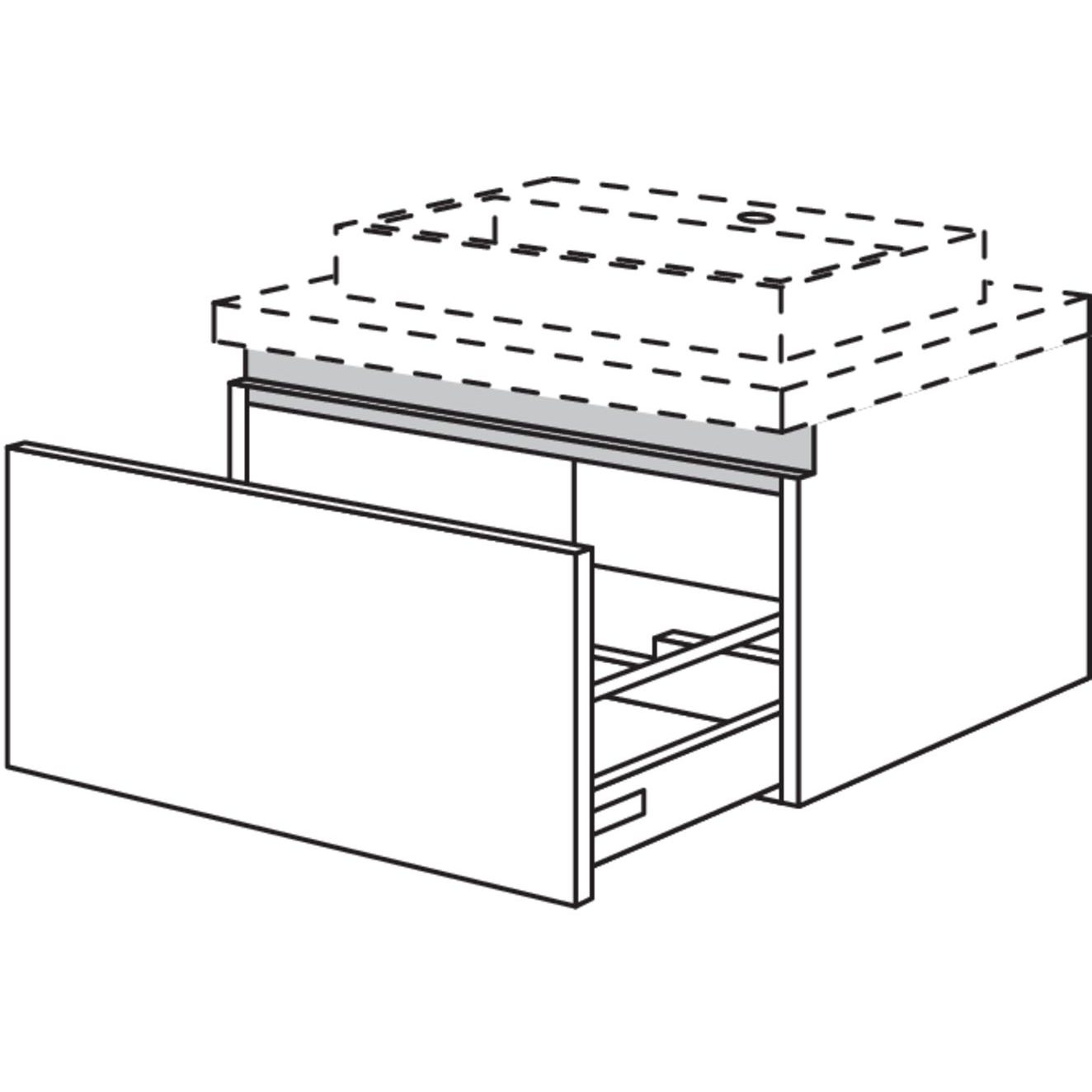 nobilia meuble-lavabo NBWA45-36 45 cm