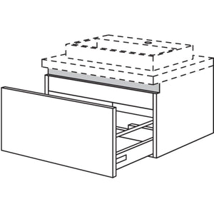 Nobilia Badezimmer-Waschtischschrank NBWBA100-36 67348