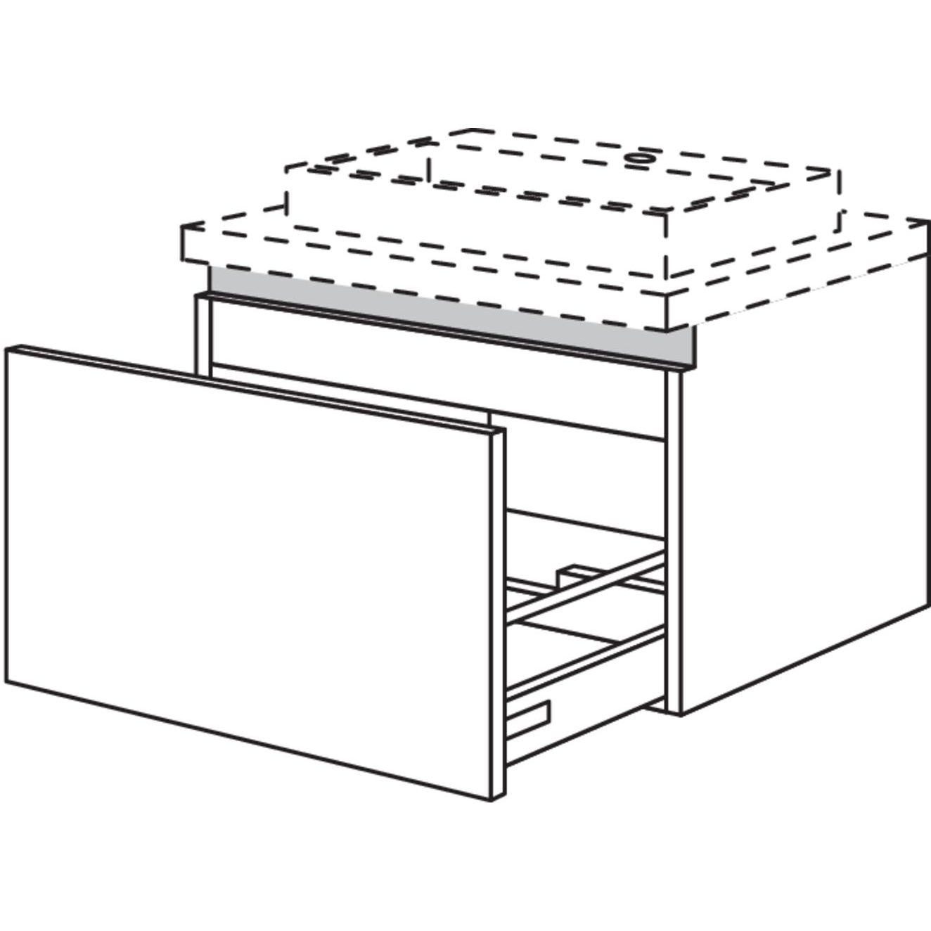 nobilia meuble-lavabo NBWBA40-43 40 cm