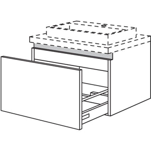Nobilia Badezimmer-Waschtischschrank NBWBA100-43 67449