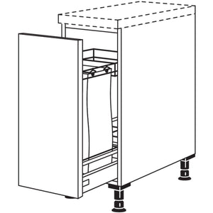 Nobilia Baguetteschrank UABTD30 21008