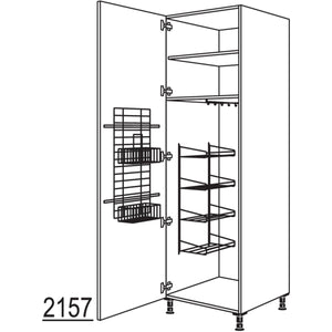 nobilia Besen-- Geraeteschrank HBF60-3 43066