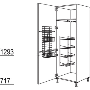 Nobilia Besen-- Geraeteschrank HDB50-1 24032