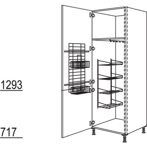 Nobilia Besen-- Geraeteschrank NHSB50-1 21168